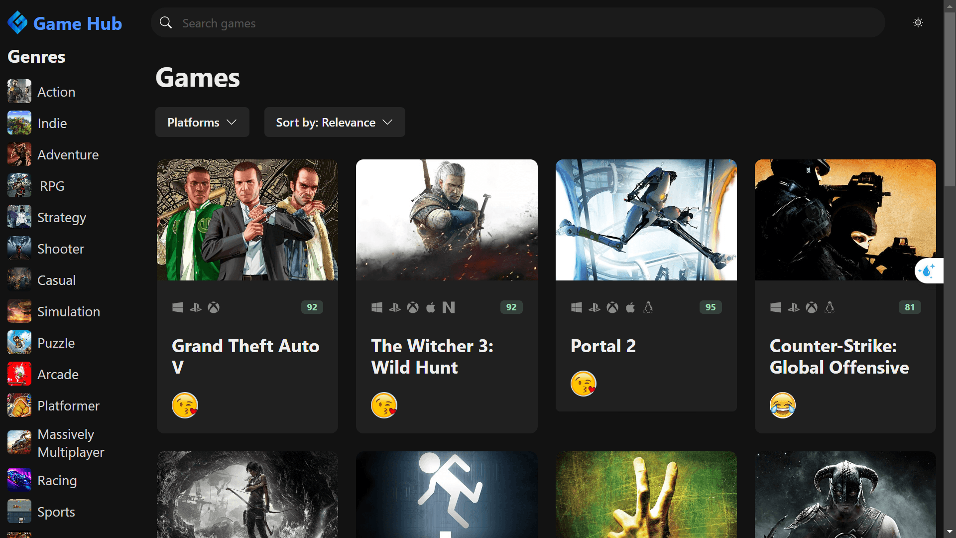 Game Hub